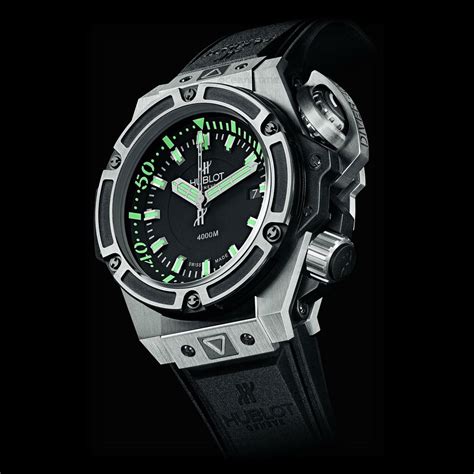 hublot diver 4000m carbon|Hublot oceanographic diver reviews.